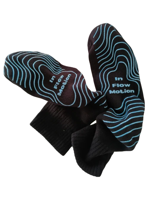 Pilates grip socks black Grip Socks Black